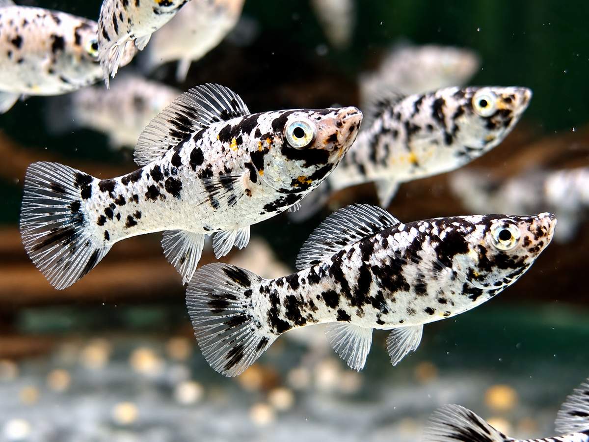 Molly Dalmatiner Poecilia sphenops