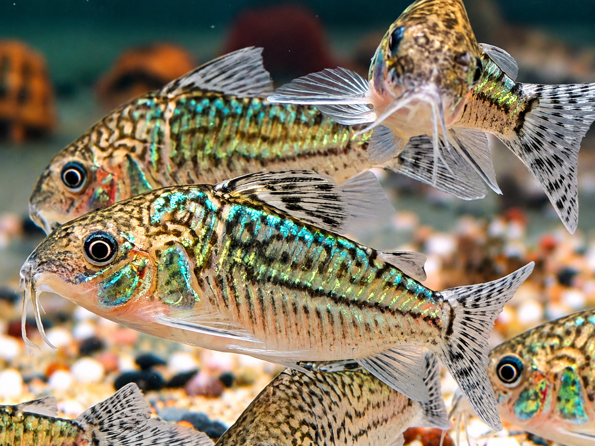 Netzpanzerwels Corydoras reticulatus 4-4,5 cm