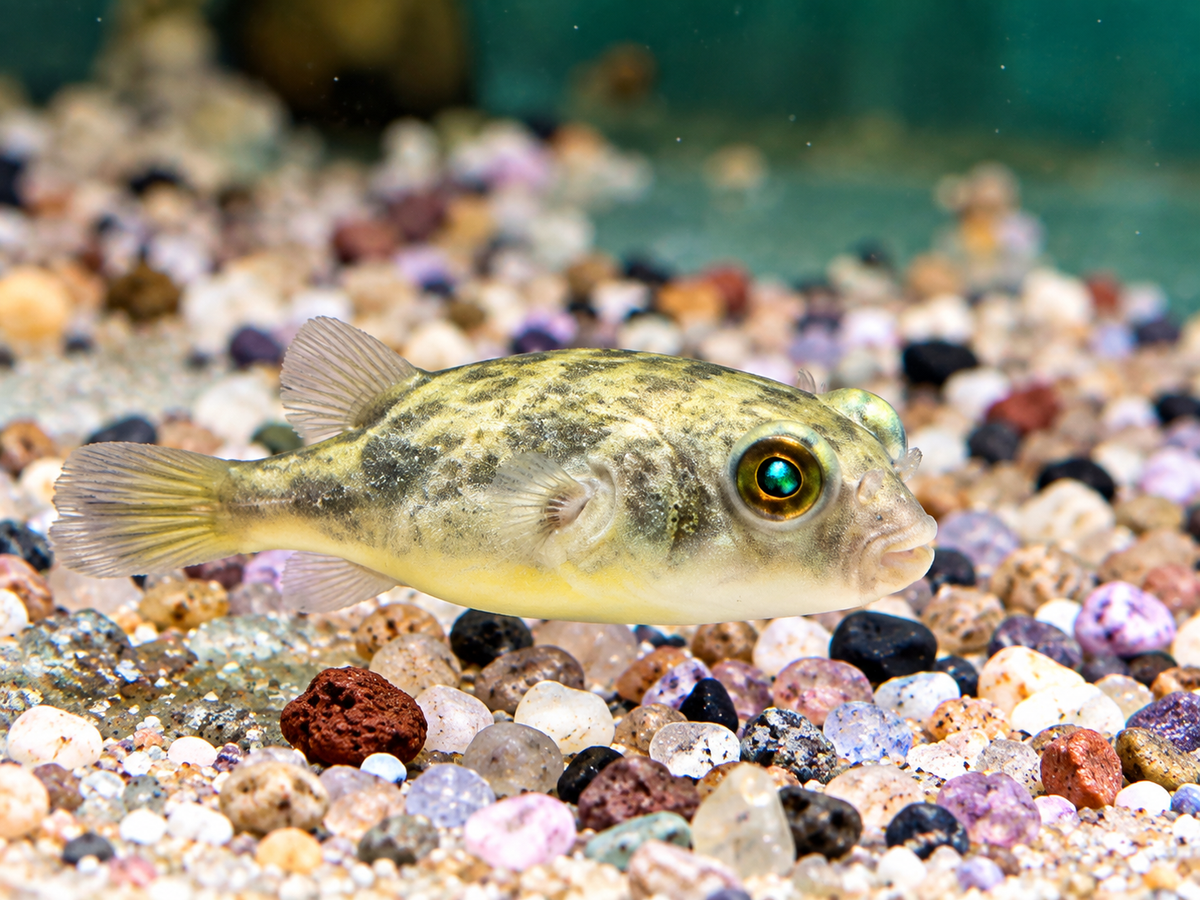 Nilkugelfisch Tetraodon fahaka lineatus