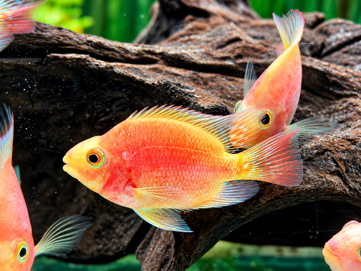 Papageienbuntbarsch Parrot rot Cichlasoma spec. Amphilophus