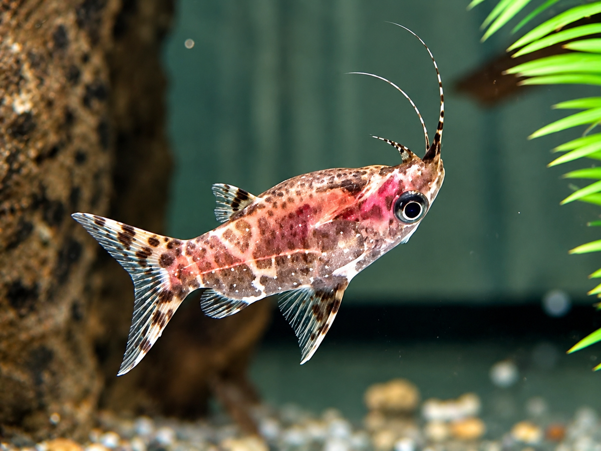 Rückenschwimmender Kongowels Synodontis nigriventris