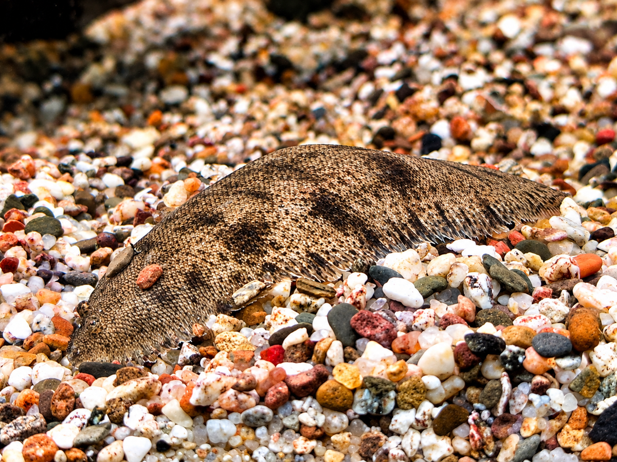Süßwasserflunder Cynoglossus feldmanni