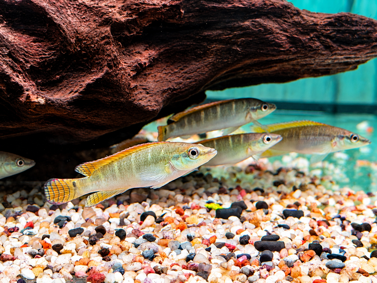 Schmalkopf Hechtbuntbarsch Crenicichla compressiceps 6-7 cm