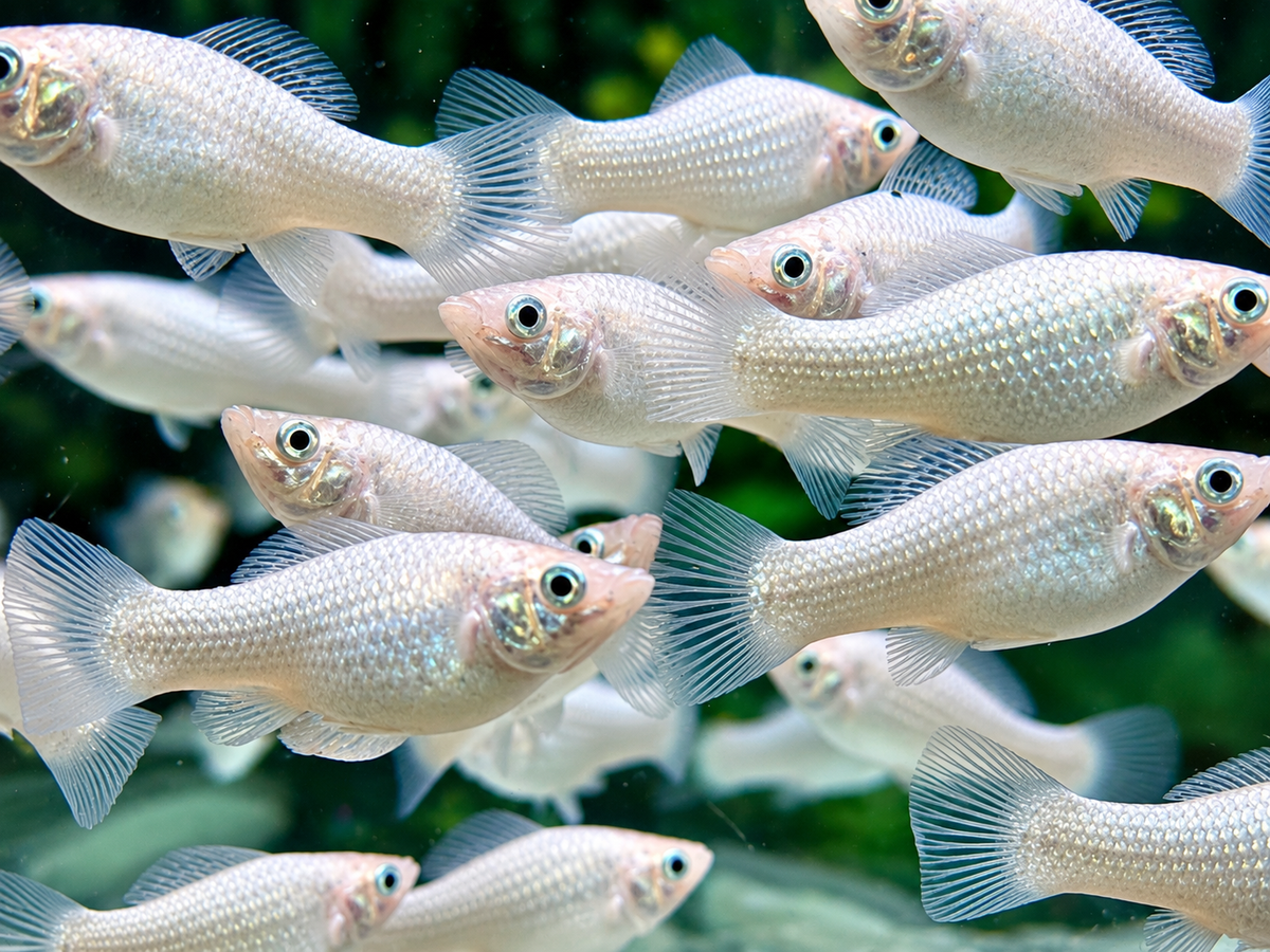 Silber Molly Poecilia sphenops