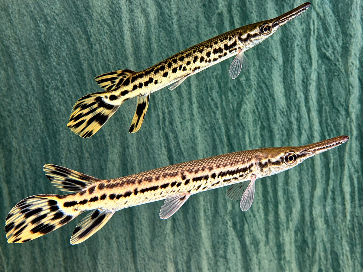 Alligatorhecht Atractosteus Lepisosteus spatula