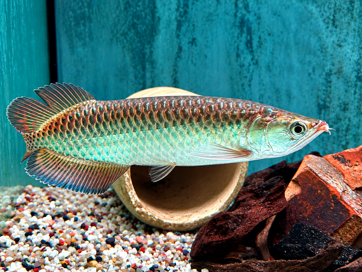 Australischer Knochenzüngler Scleropages jardini 15-17 cm