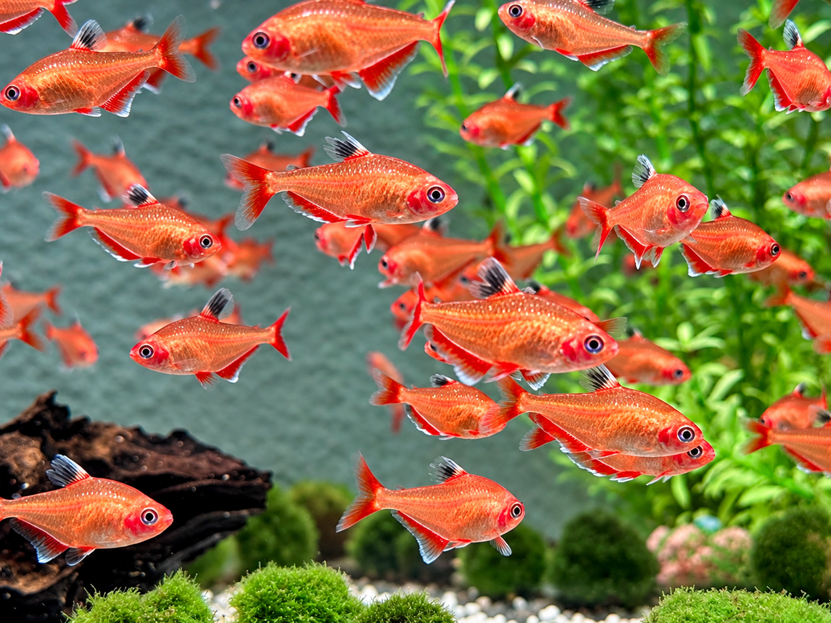 Blutsalmler super rot Hyphessobrycon eques