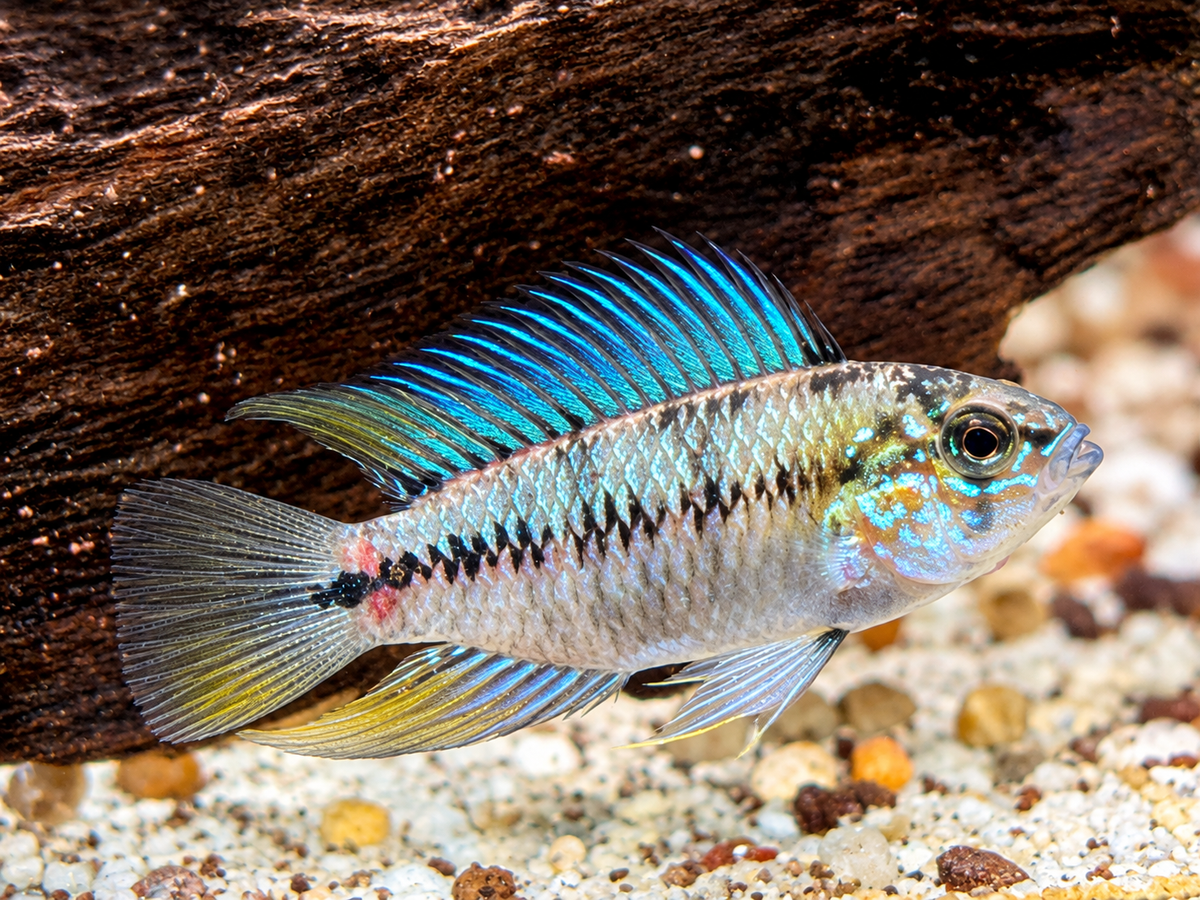 Borellis Zwergbuntbarsch opal Apistogramma borelli