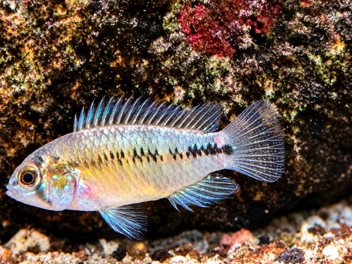 Borellis Zwergbuntbarsch opal Apistogramma borelli