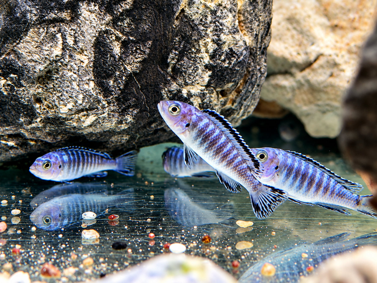 Eisblauer Maulbrüter Pseudotropheus socolofi