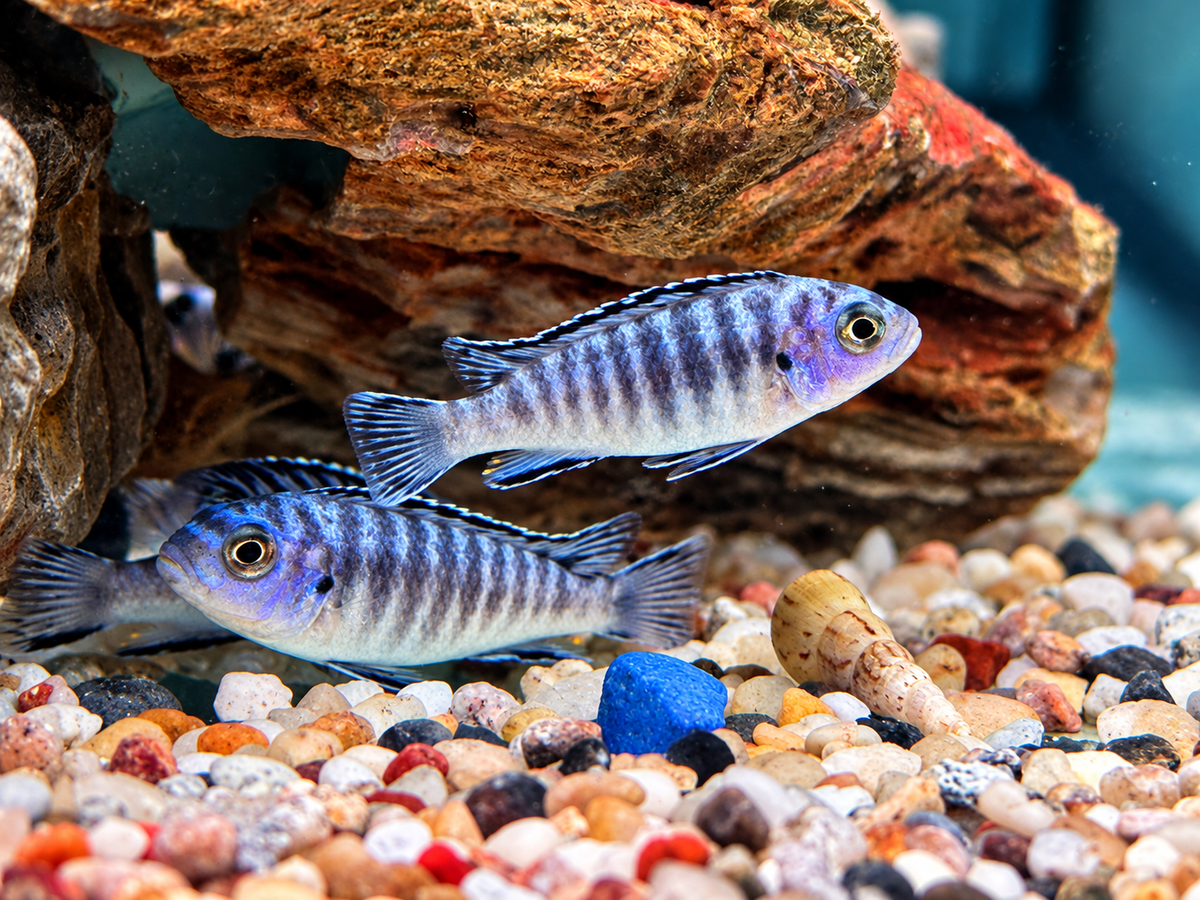 Eisblauer Maulbrüter Pseudotropheus socolofi