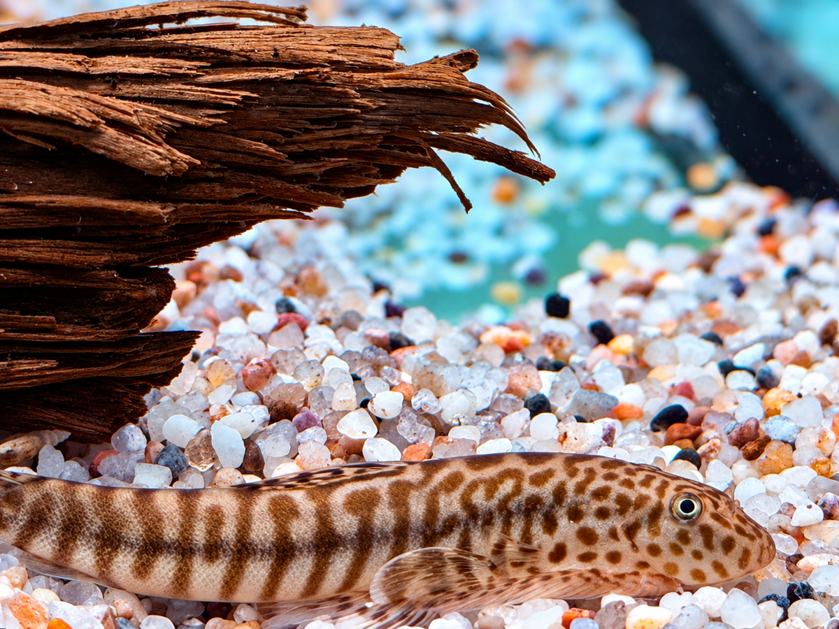 Gebänderter Flossensauger Pseudogastromyzon fasciatus 4-5 cm