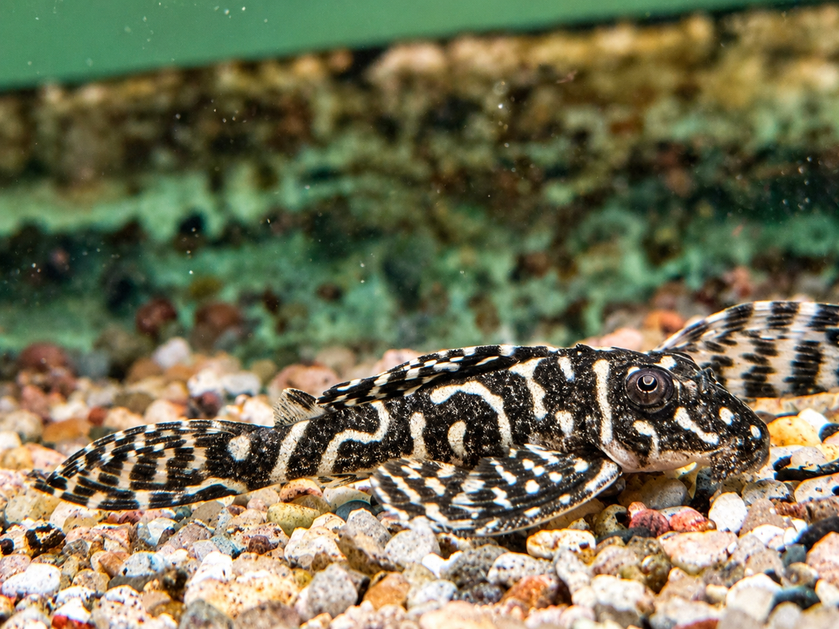 L129 Kolumbianischer Zebrawels Hypancistrus debilittera