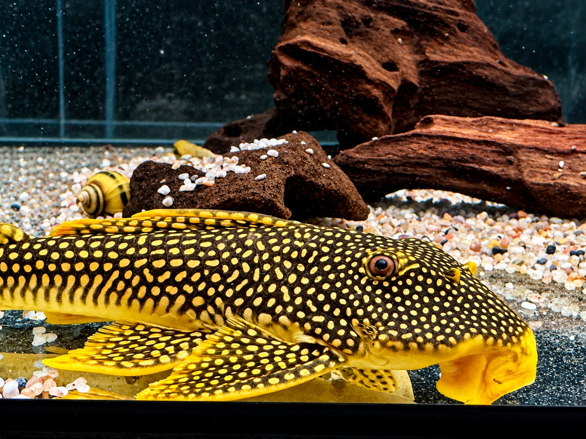 L14 Sonnenwels Scobinancistrus aureatus 25-27 cm