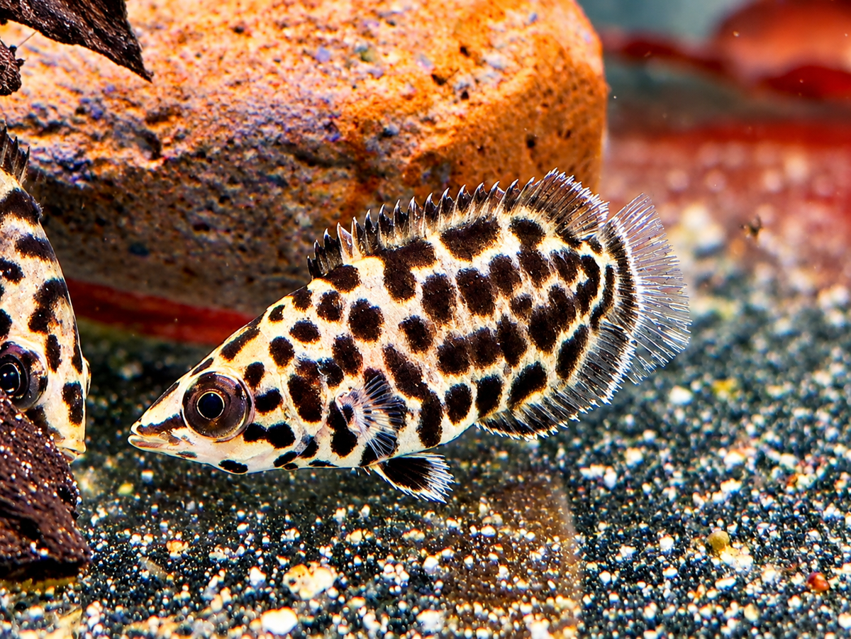 Leopard Buschfisch Ctenopoma acutirostre 3-4 cm
