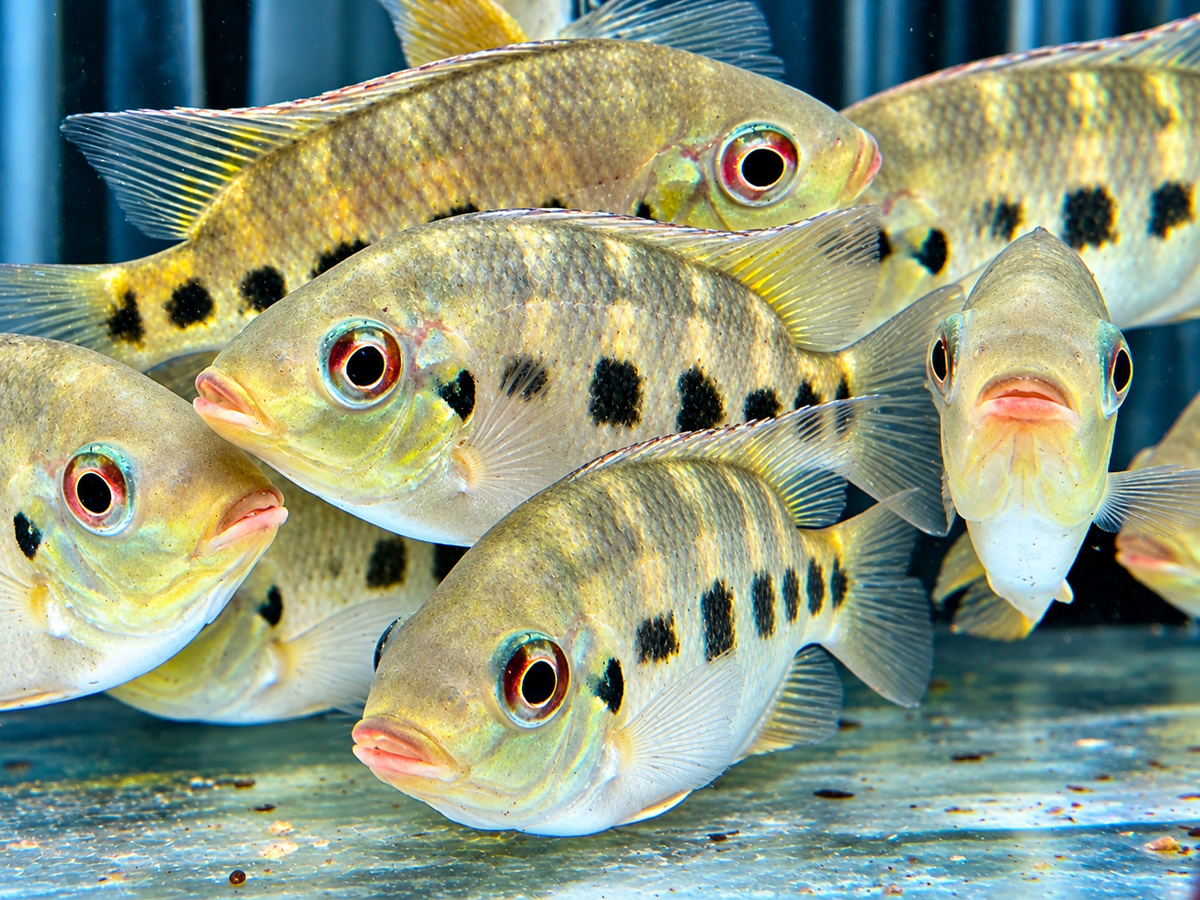 Marienbuntbarsch Tilapia mariae 4-5 cm