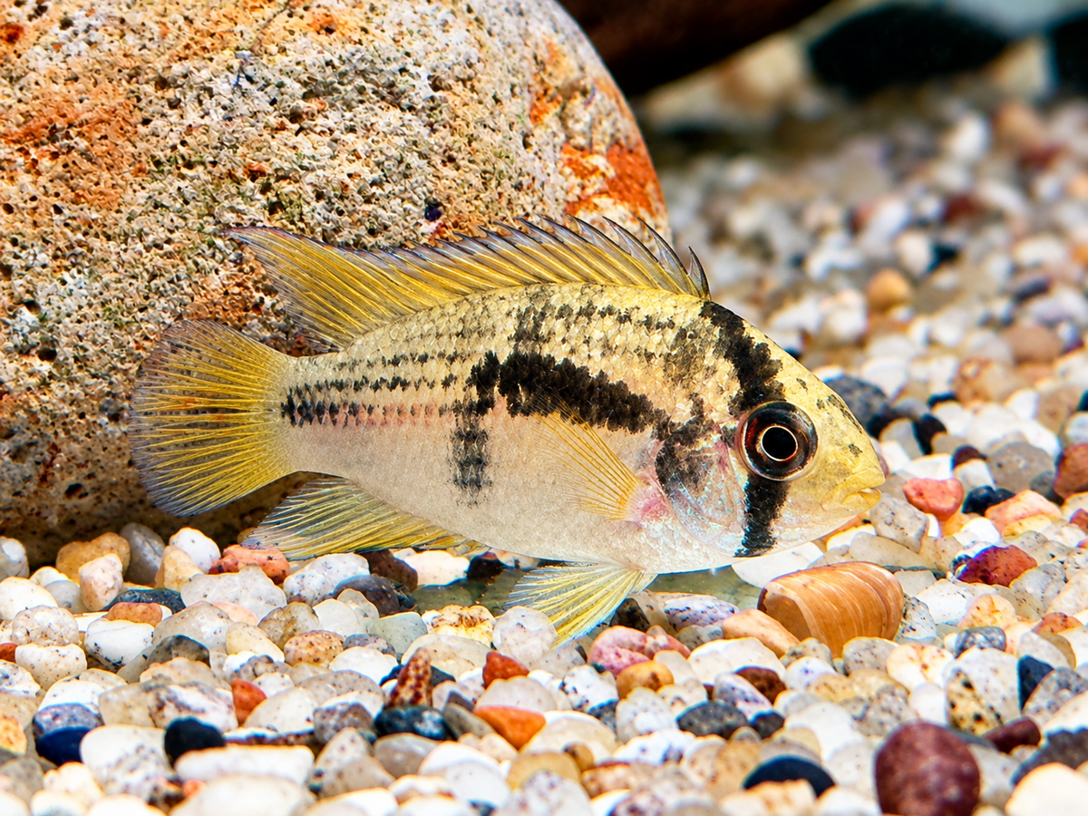 Maroni Buntbarsch Aequidens Cleithracara maronii