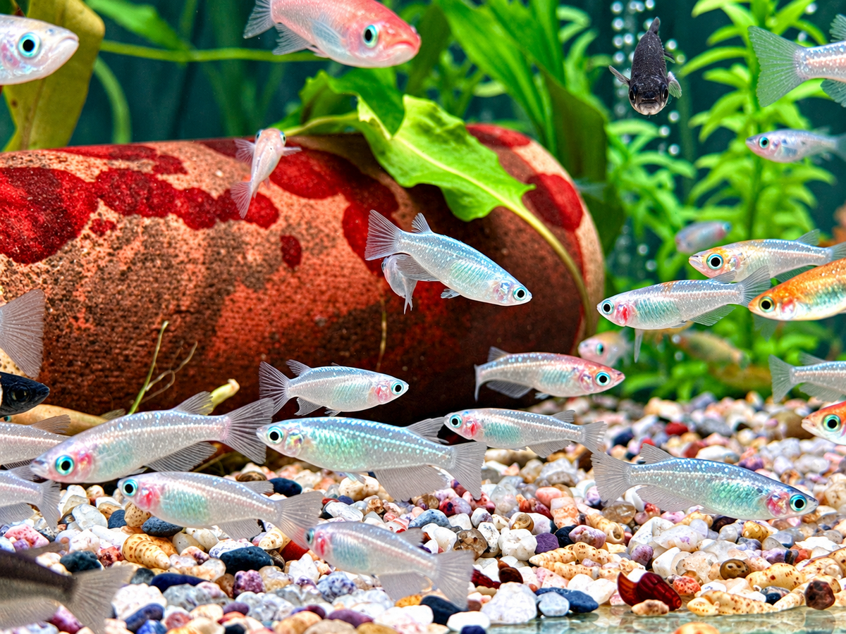 Medaka Reisfisch Mix Oryzias latipes
