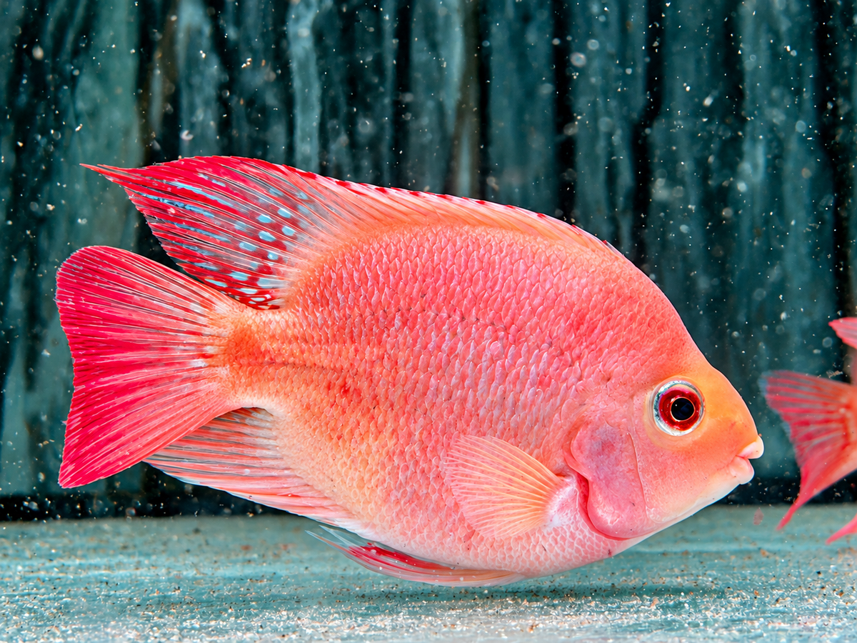 Papageienbuntbarsch Parrot rot  Cichlasoma spec. Amphilophus  8-10 cm
