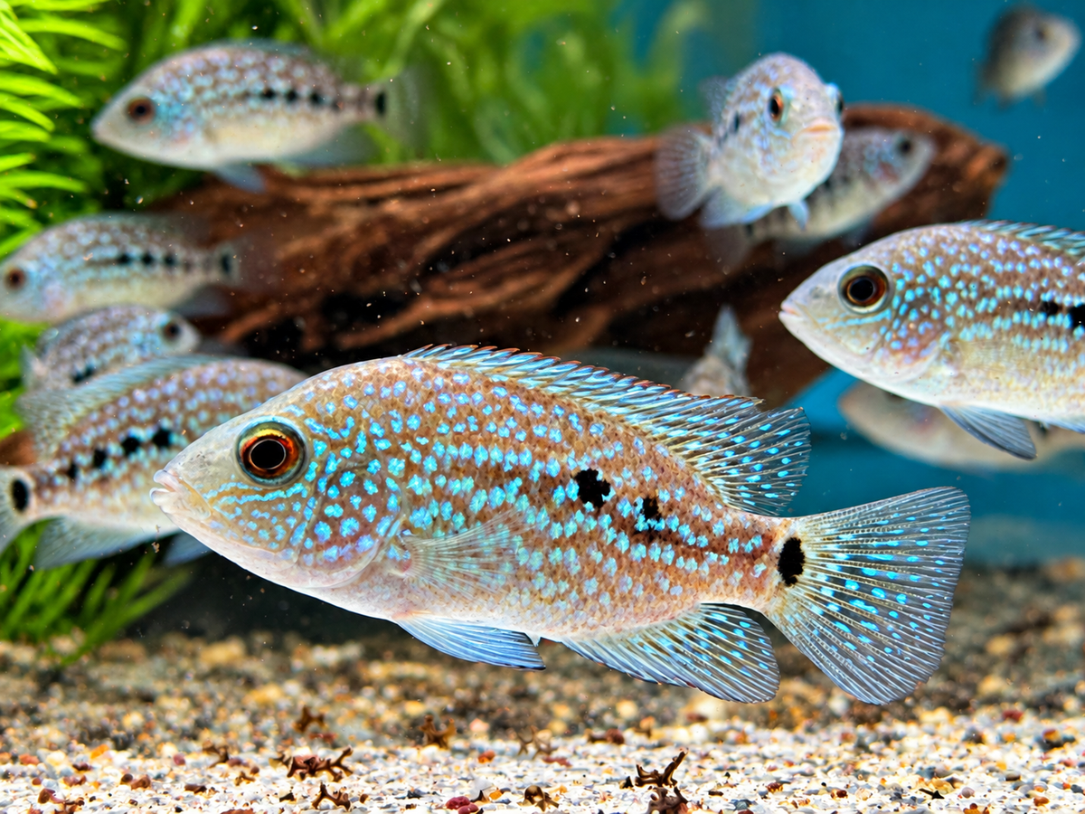 Perlcichlide Herichthys carpintis