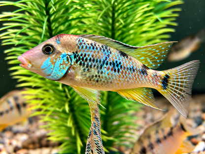 Rothauben Erdfresser Geophagus steindachneri
