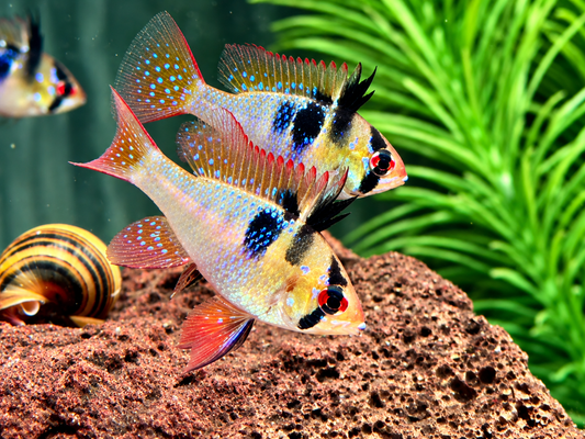Schmetterlingsbuntbarsch Microgeophagus ramirezi