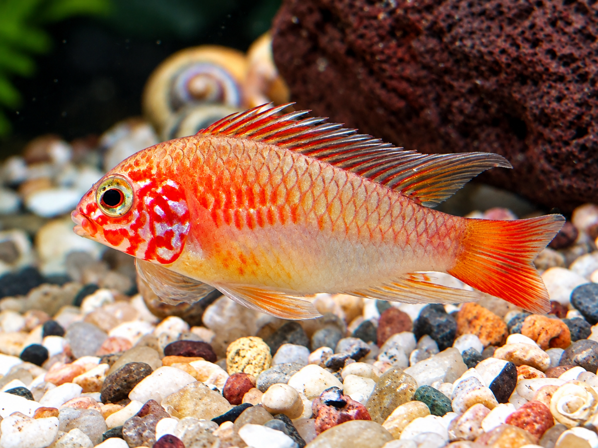 Villavicencio Zwergbuntbarsch Gold Apistogramma macmasteri