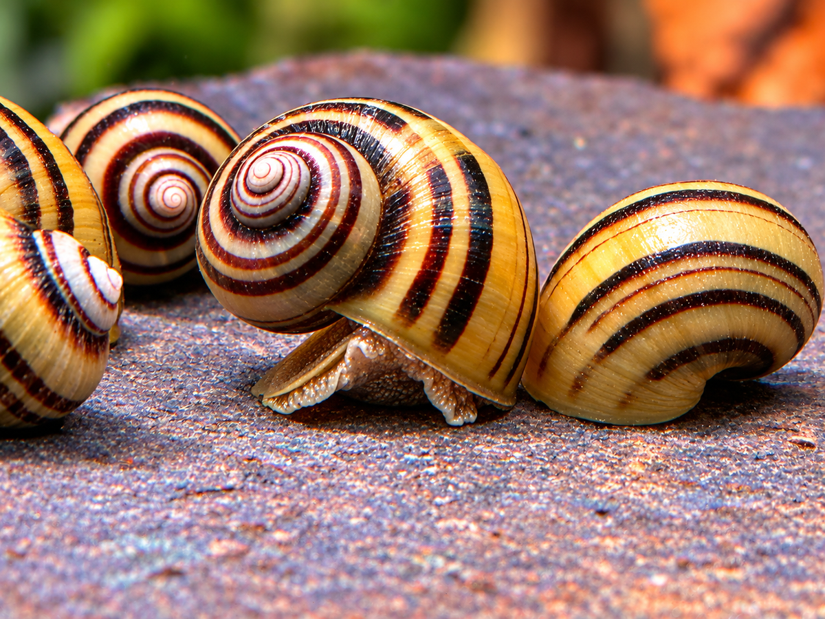 Zebra Apfelschnecke Asolene spixi